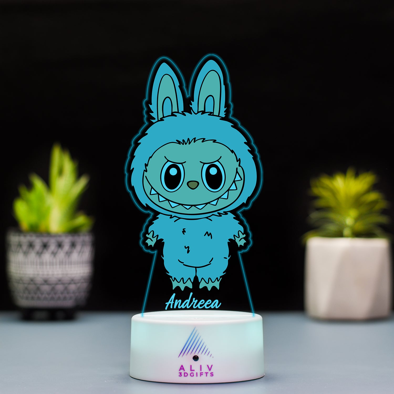 Lampă Led - Labubu Albastru