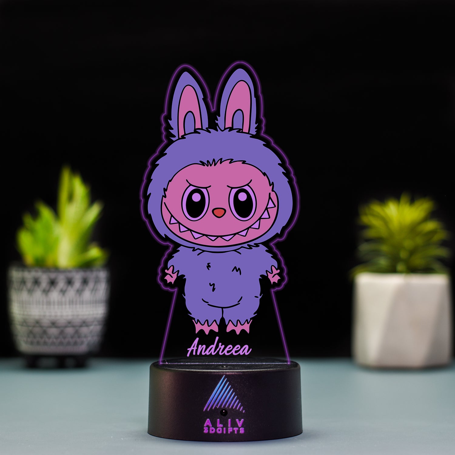 Lampă Led - Labubu Albastru