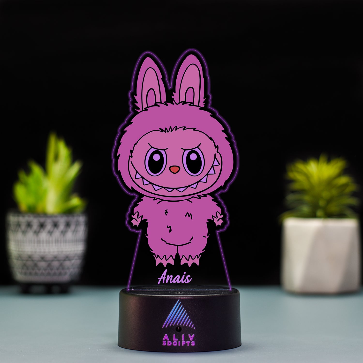 Lampă Led - Labubu Roz