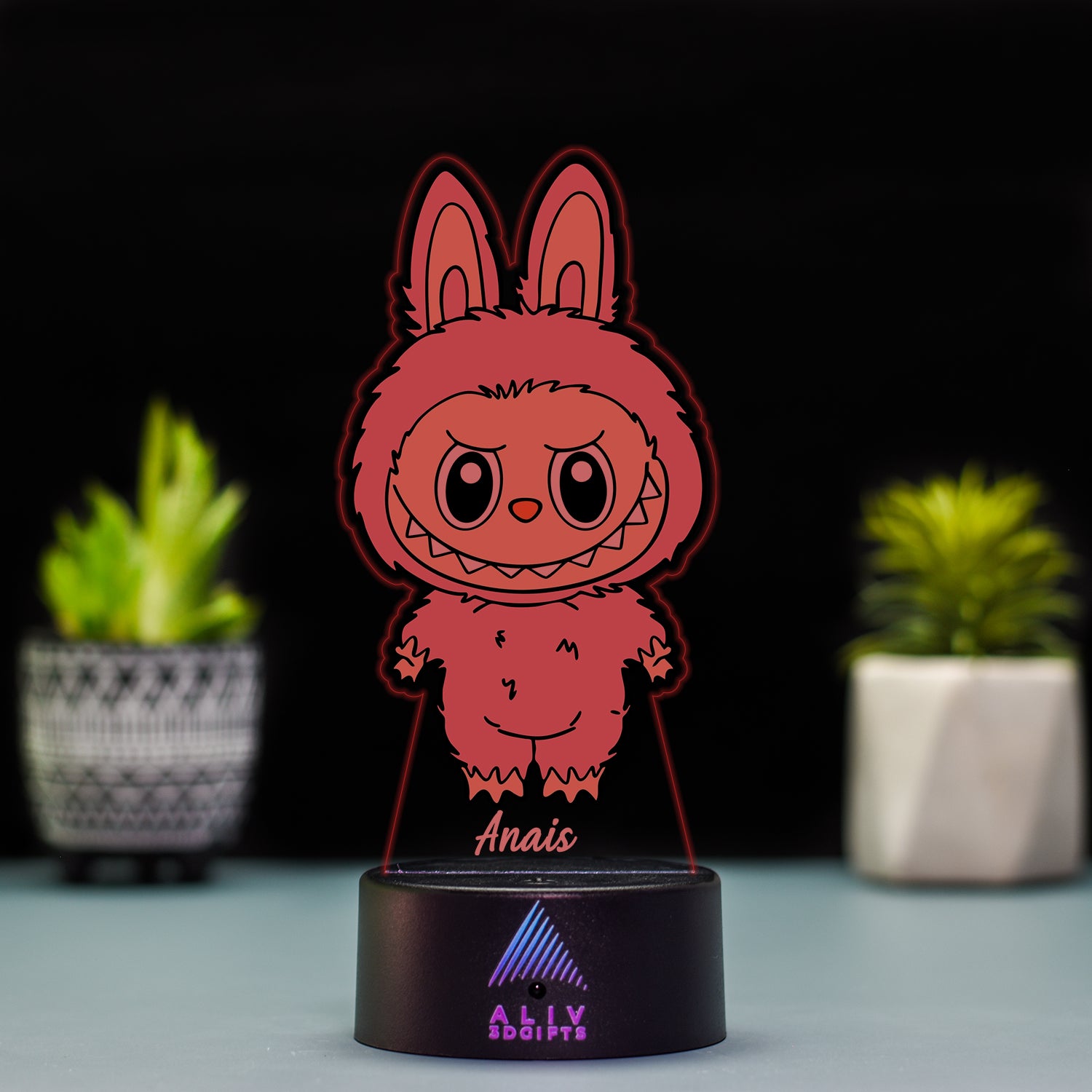 Lampă Led - Labubu Roz