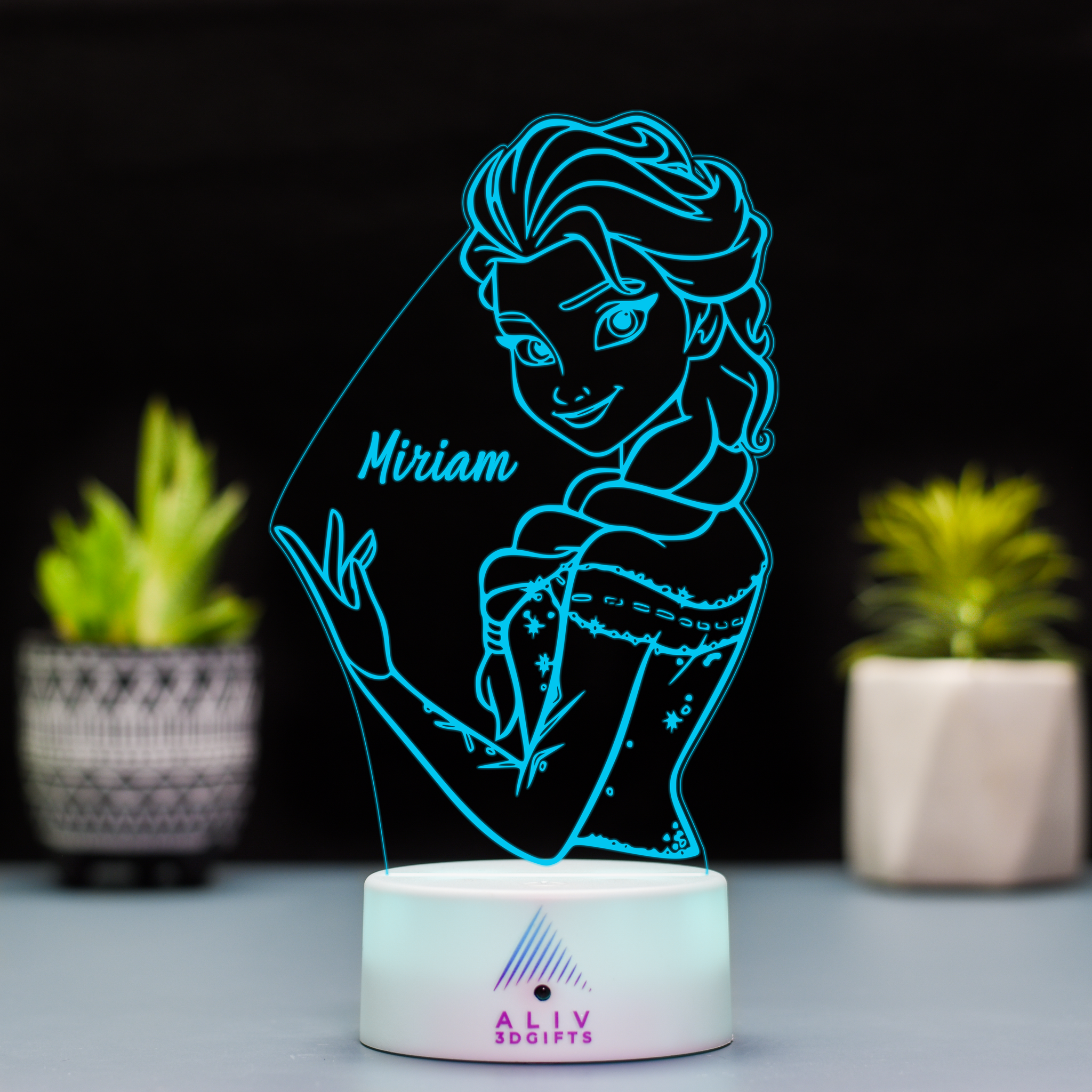 Lampă Led 3D - Elsa