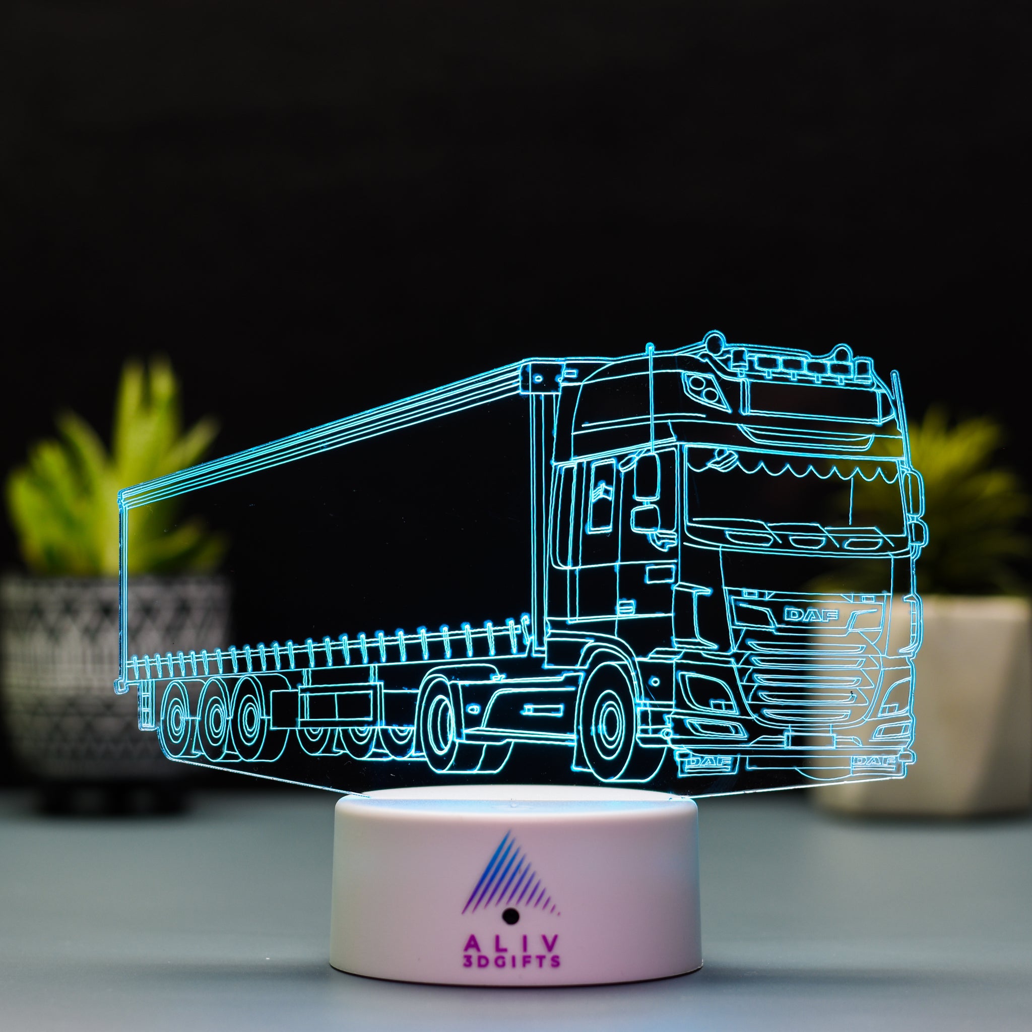 Lampa Led 3D - Daf