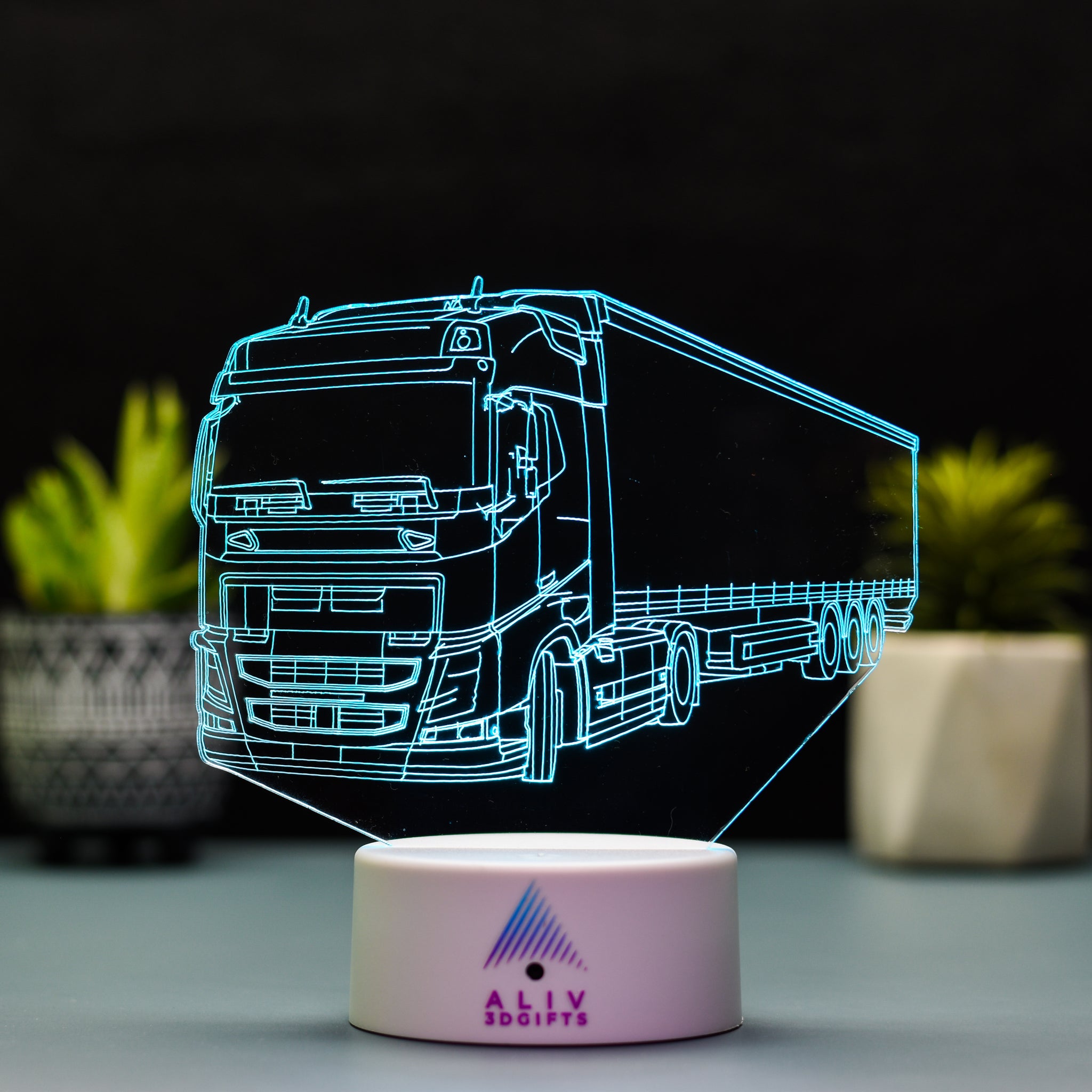 Lampa Led 3D - Volvo